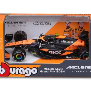 Modellino McLaren, Bburago, Lando Norris, livrea Miami, MCL38 🔥