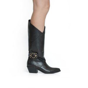 Texano TX 50 Pelle vitello nero