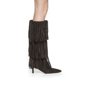 Stivale 4206 Pelle camoscio t. moro