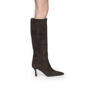 Stivale 4039 Pelle camoscio t. moro