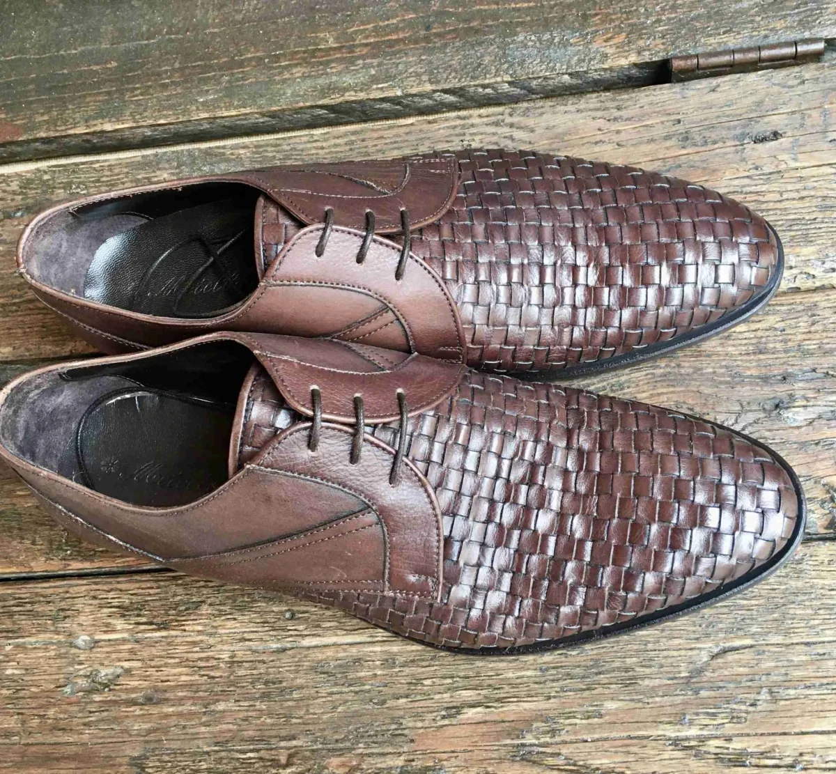 Metello 6503i derby intreccio marrone - immagine 4