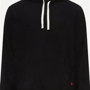 Felpa chiusa pile cappuccio polo ralph lauren