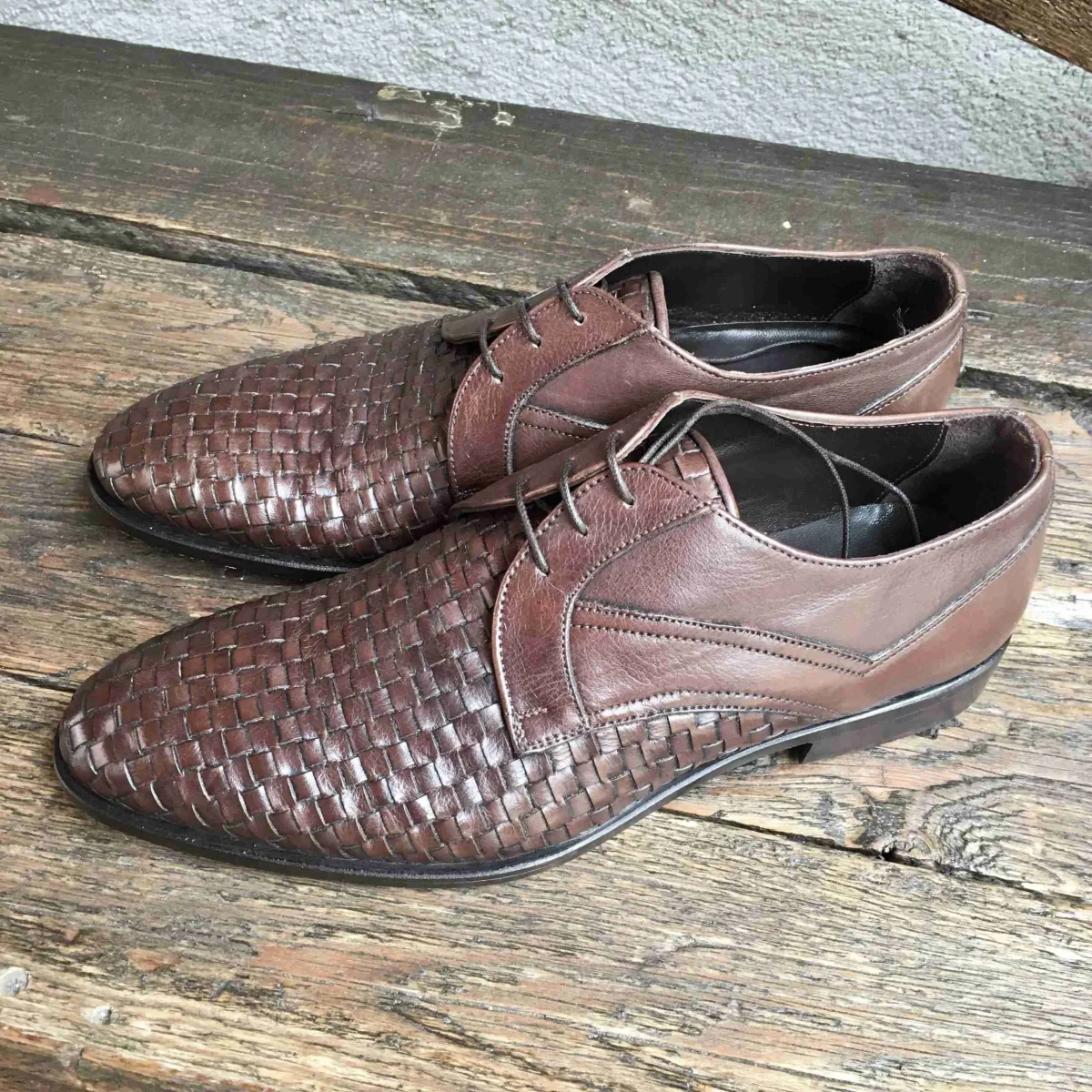 Metello 6503i derby intreccio marrone - immagine 2