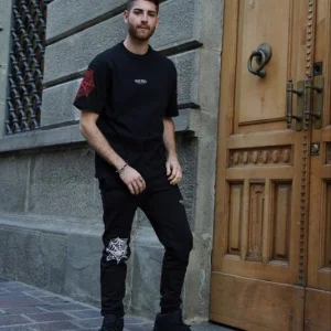 Joggers phobia con ragnatela