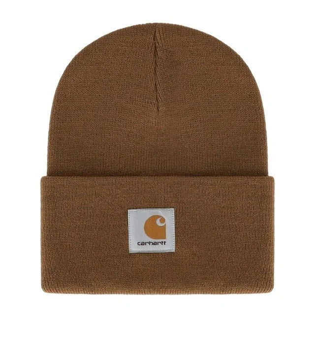 Cuffia con risvolto e logo carhartt - immagine 6
