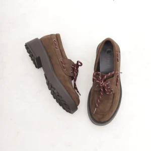 Mocassino stringato suede crichic