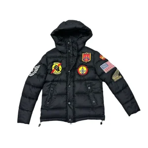 PIUMINO CON CAPPUCCIO  G2 FIRENZE NERO