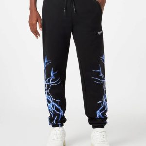 Pantalone tuta phobia con fulmini sui lati