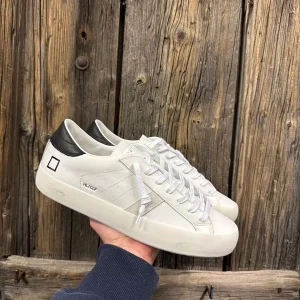 Sneakers date hill low calf white-black