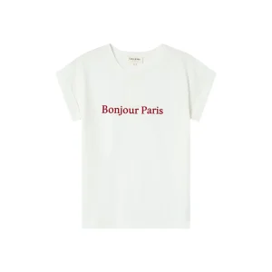 T shirt bonjour paris grace and mila