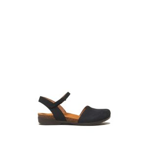 Slingback sportivo Rowan Milled in nabuk nero