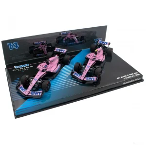 Alpine F1 Squadra 2022 A522 Fernando Alonso / Esteban Ocon double set Limited Edition 1:43