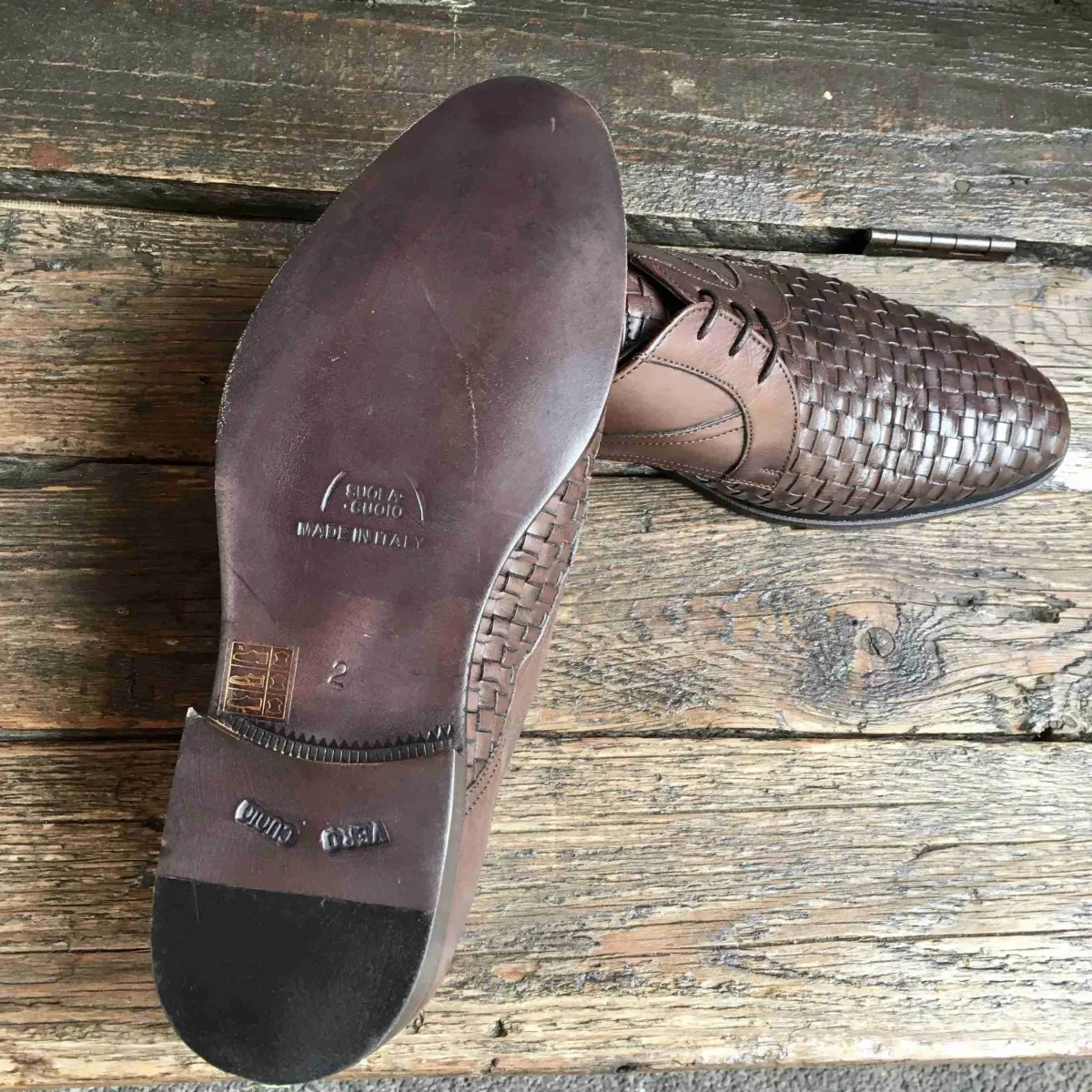 Metello 6503i derby intreccio marrone - immagine 6