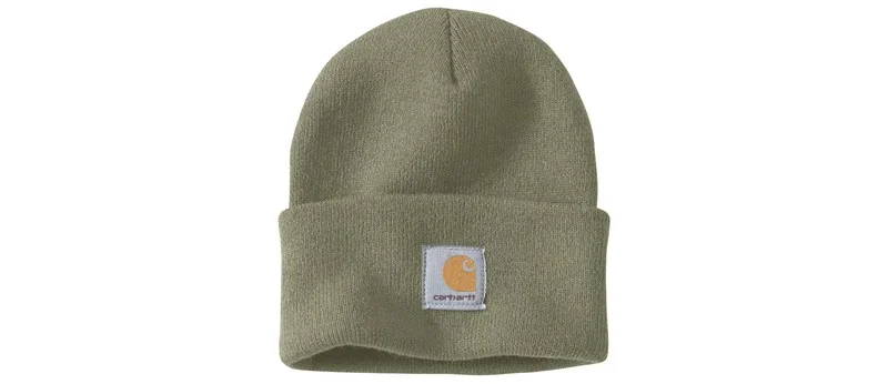 Cuffia con risvolto e logo carhartt - immagine 4