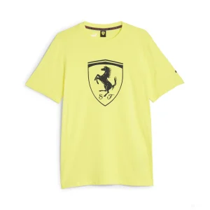 Ferrari Maglietta, Puma, Big shield Speed, Giallo