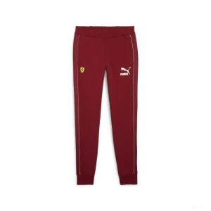 Ferrari pantaloni, Puma, Race Iconic T7 Track, rosso intenso