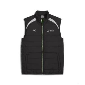 Mercedes gilet, Puma, imbottita, nero