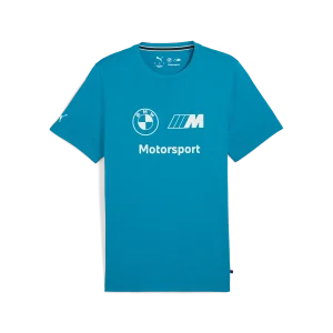 Maglietta con logo BMW, Puma, Essential, MMS, blu 🔥