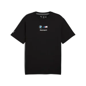 Maglietta BMW, Puma, MMS, logo BMW II, essential+, nera 🔥