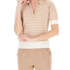 Maglia polo righe liu jo sport