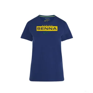 Ayrton Senna Logo Da donna Maglietta