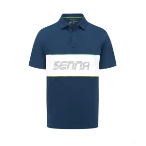 Ayrton Senna  uomo Race t-shirt collo camicia 2022