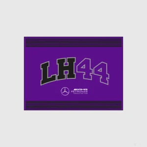 Lewis Hamilton flag, Mercedes, 90x120cm, without pole, purple 2023