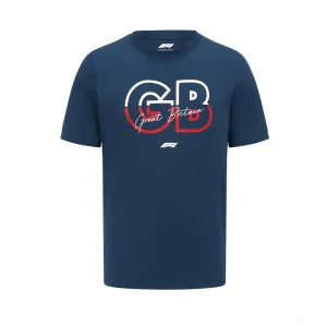 F1 Fanwear, SE Silverstone, Maglietta, 2022, Blu,
