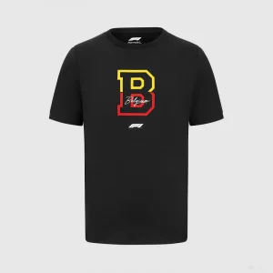 F1 Fanwear Spa GP SE, Maglietta, Nero, 2022