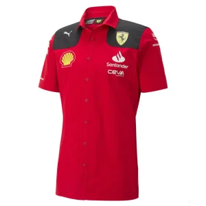 Ferrari camicia, Puma, Squadra, Rosso, 2023