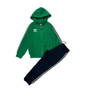 TUTA COMPLETA BAMBINO UMBRO VERDE
