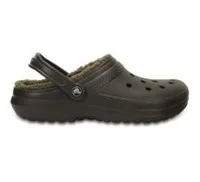 Sabot classico rivestito peluche crocs