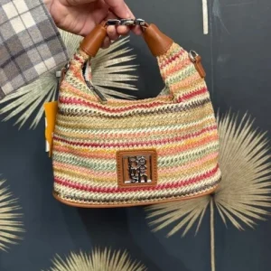 Borsetta a mano rafia refresh