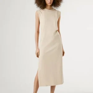 Abito smanicato spacchi ari pepe jeans london