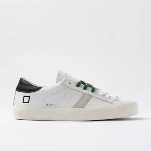 Sneakers date hill low calf bianco/nero