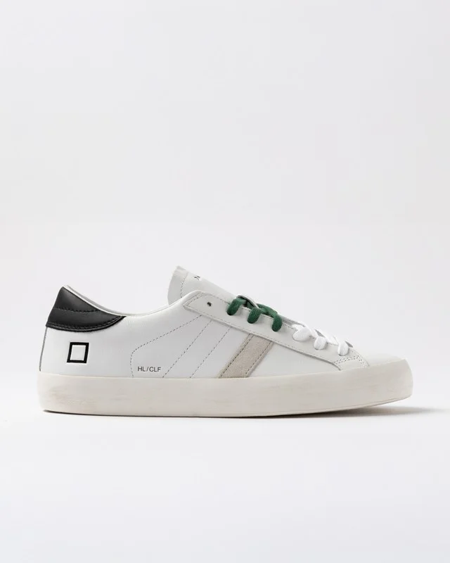 Sneakers date hill low calf bianco/nero - immagine 2