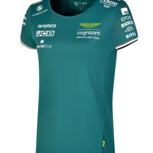 Aston Martin Maglietta, Squadra, Donne, Verde, 2023