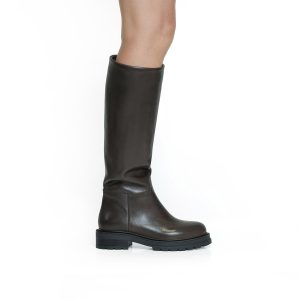 Stivale AR 10 Pelle vitello t. moro