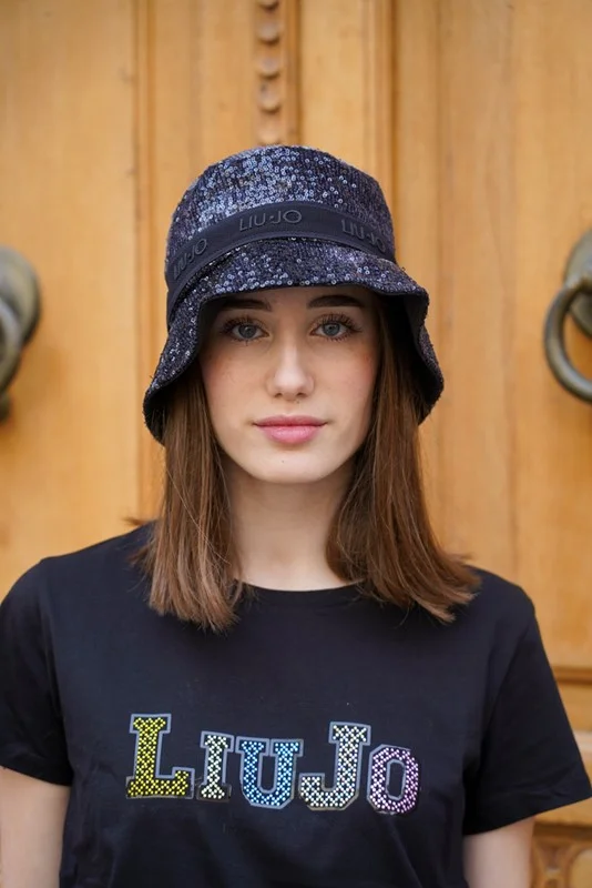 Cappello bucket liu jo sport paillettes - immagine 2