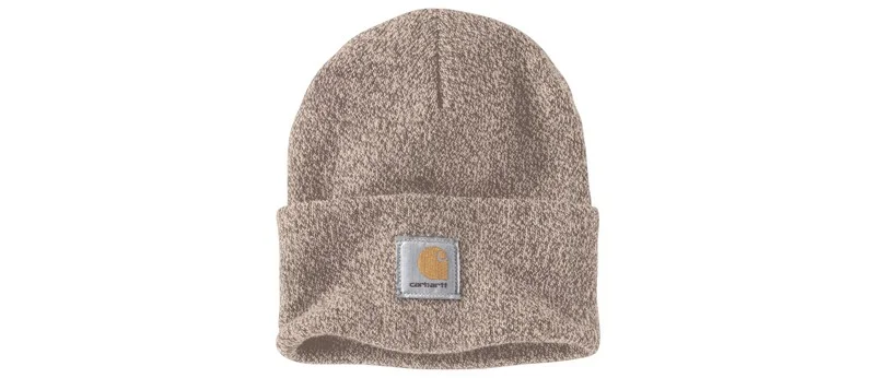 Cuffia con risvolto e logo carhartt - immagine 5