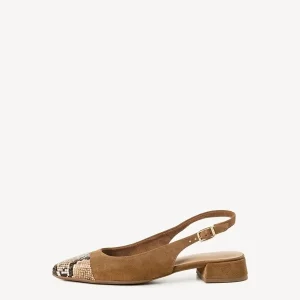 Chanel tacco basso punta pitonata tamaris