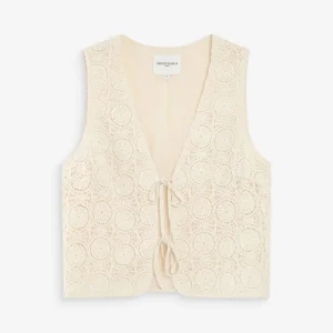 Gilet crochet grace and mila