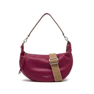 Borsa Gianni Chiarini Aisha in pelle martellata rosso fragola
