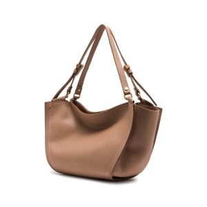 Borsa Gianni Chiarini Bloom in pelle double sfoderata argilla