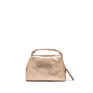 Borsa Gianni Chiarini Alifa in suede metallizzato bronzo