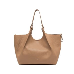 Borsa Gianni Chiarini Dua in pelle sfoderata double beige