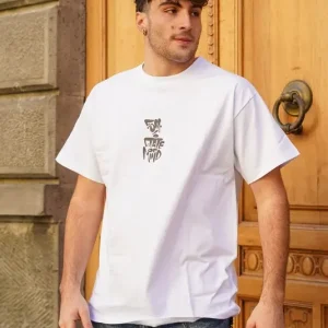 T-shirt 5tate of mind vestibilita’ over logo fronte e retro