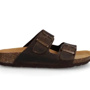 Ciabatta bionatura doppia fascia suola vibram