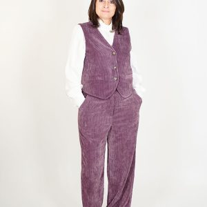 GILET DONNA IN VELLUTO