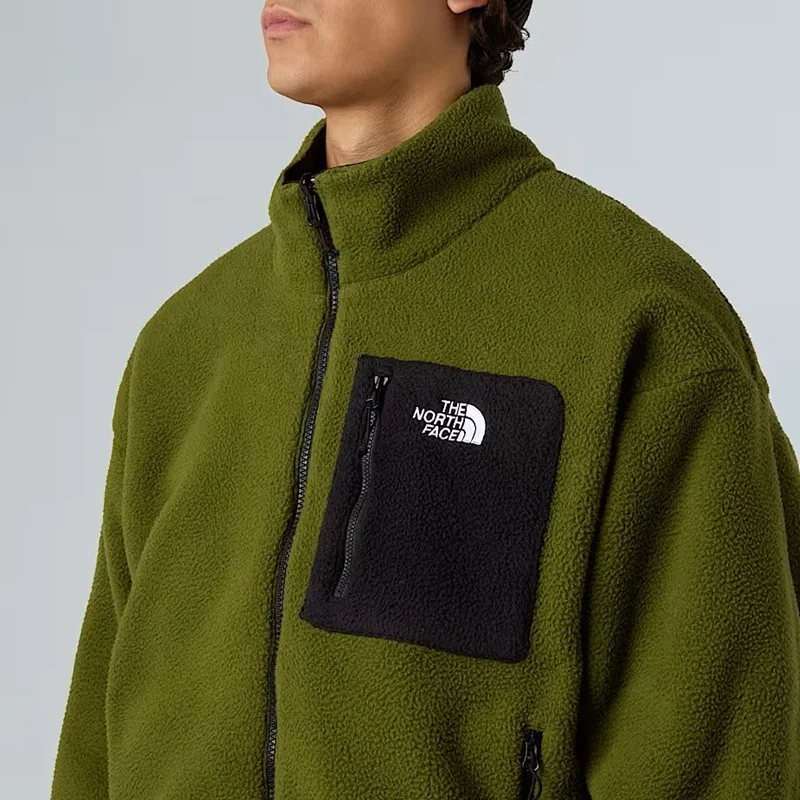 Giacca in pile full zip double face yumiori north face - immagine 8